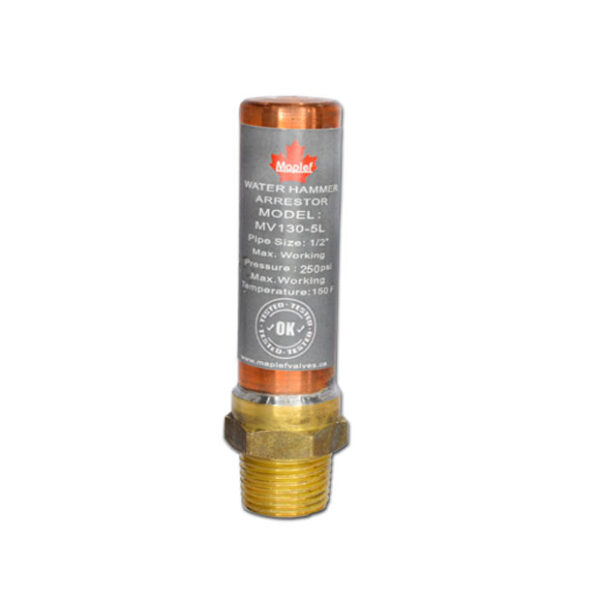 Product image of Brass Water Hammer Arrestor.