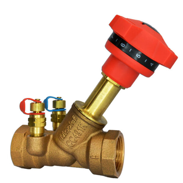 Product image of Bronze Fixed Orifice Double Regulating Valve, PN25.