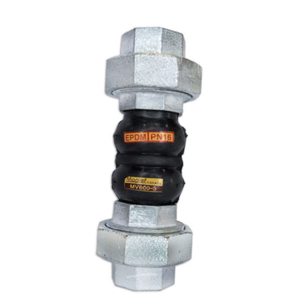Product image of Threaded Double Sphere Rubber Bellow PN16.