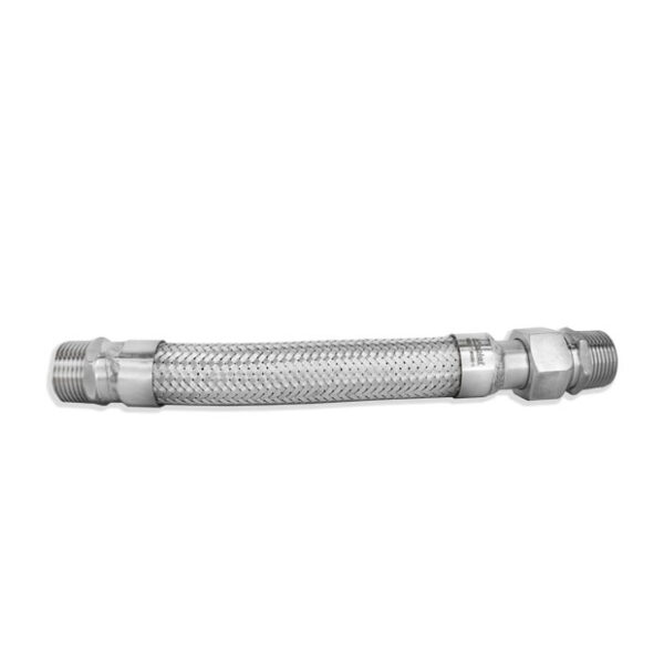 Product image of Stainless Steel Flexible Hose with Threaded SS304 Coupling, PN25.