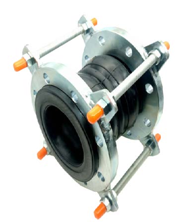 Product image of Flanged Double Sphere Rubber Bellow with Tie Rods, PN16.